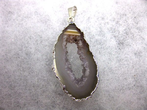 Geode Pendant #4a For Sale