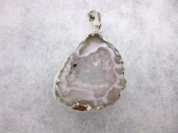 Geode Pendant #7 For Sale