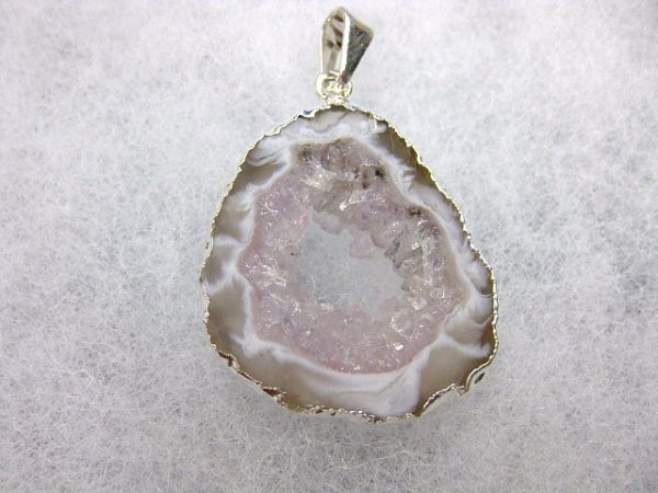 Geode Pendant #7a For Sale