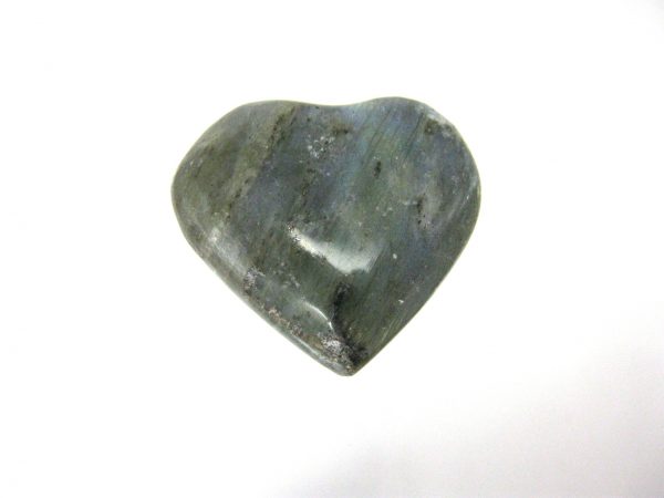 Genuine Labradorite Metaphysical Polished Mineral Heart from Madagascar for Sale. #10