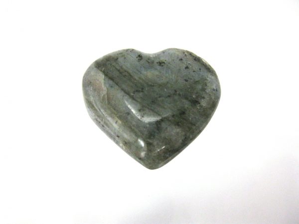 Genuine Labradorite Metaphysical Polished Mineral Heart from Madagascar for Sale. #11b