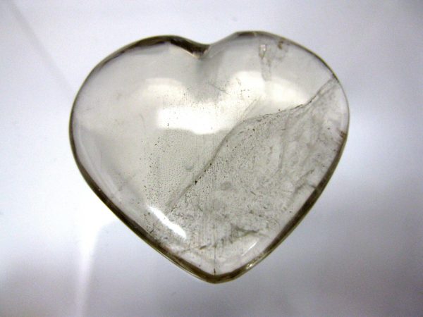 Genuine Smoky Quartz Metaphysical Polished Mineral Heart from Madagascar for Sale. #10a