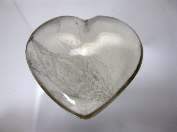 Genuine Smoky Quartz Metaphysical Polished Mineral Heart from Madagascar for Sale. #11