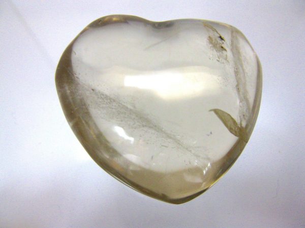 Genuine Smoky Quartz Metaphysical Polished Mineral Heart from Madagascar for Sale. #3