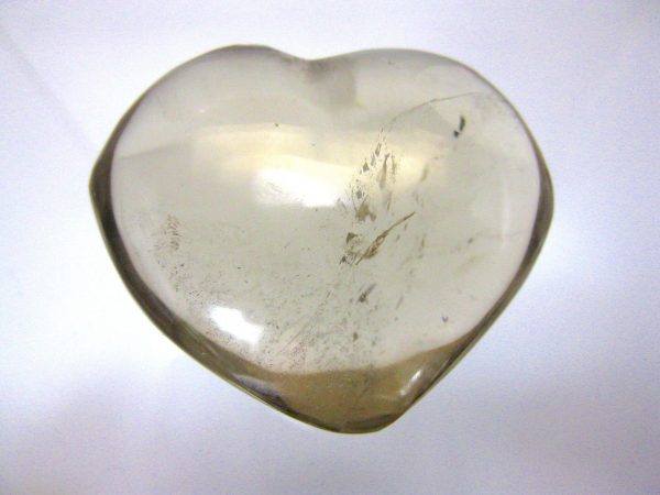 Genuine Smoky Quartz Metaphysical Polished Mineral Heart from Madagascar for Sale. #5