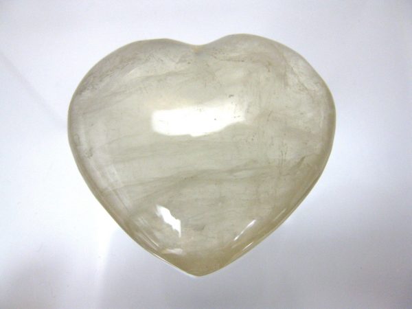 Genuine Smoky Quartz Metaphysical Polished Mineral Heart from Madagascar for Sale. #7a