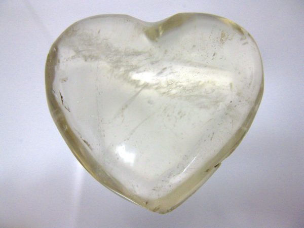 Genuine Smoky Quartz Metaphysical Polished Mineral Heart from Madagascar for Sale. #9a