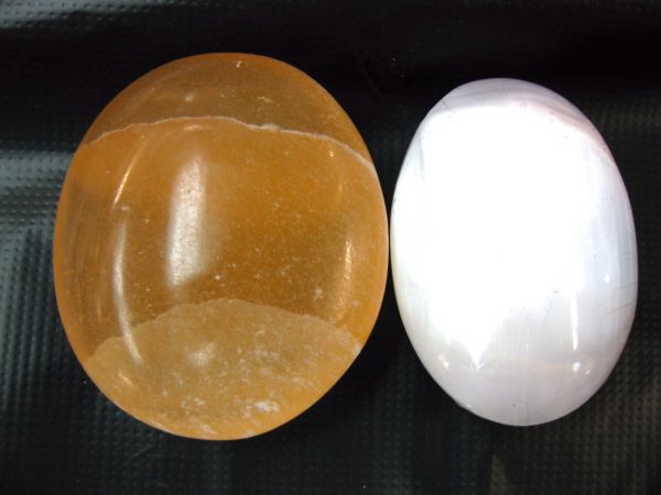 Polished Selenite Ovals