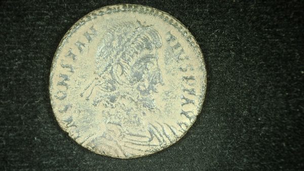 Genuine Constantius-II- Roman Bronze Coin for Sale #23b