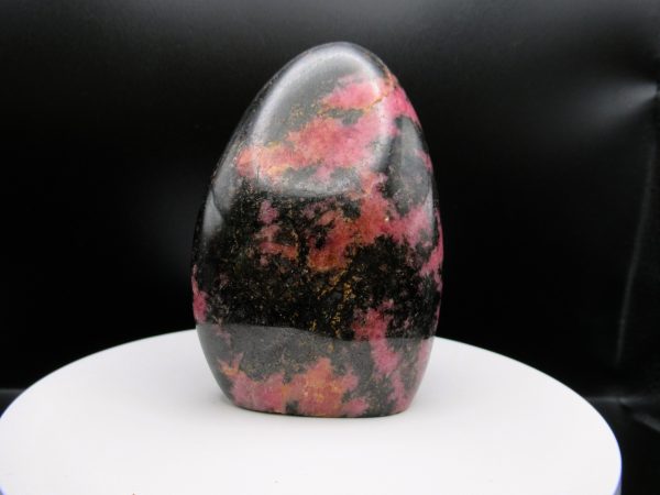 Genuine Rhodonite Metaphysical Free Form Polished Mineral from Madagascar for Sale #2