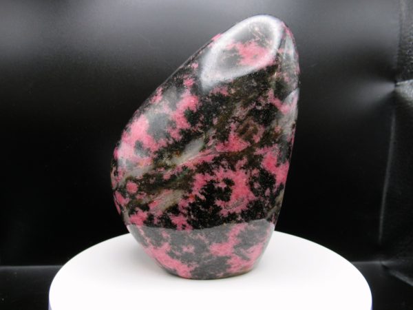 Genuine Rhodonite Metaphysical Free Form Polished Mineral from Madagascar for Sale #3