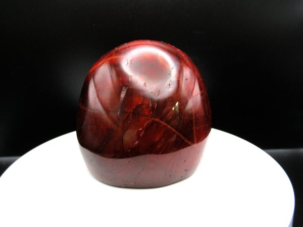 Genuine Carnelian Metaphysical Free Form Polished Mineral from Madagascar for Sale. #1