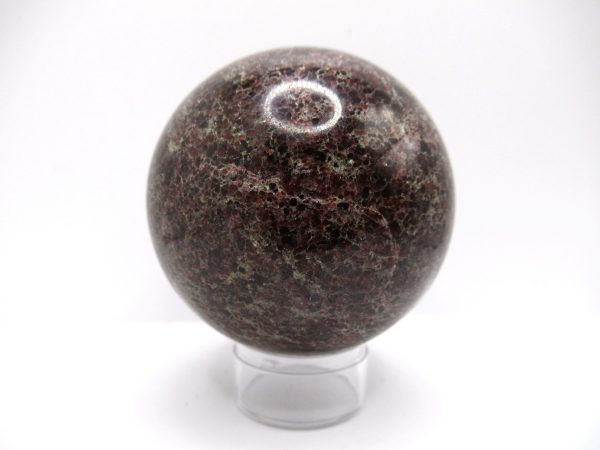 Genuine Red Garnet Metaphysical Polished Mineral Sphere from Madagascar for Sale. #2