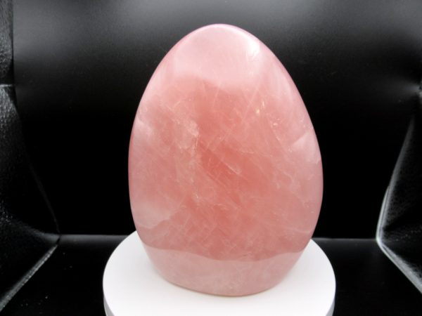 Genuine Rose Quartz Metaphysical Free Form Polished Mineral from Madagascar for Sale. #3