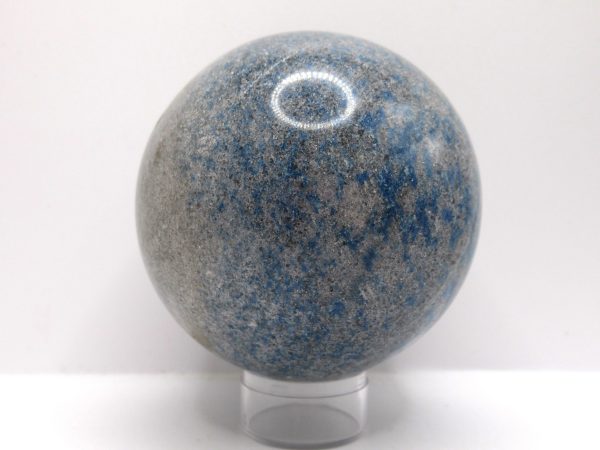 Genuine Raindrop Azurite Metaphysical Polished Mineral Sphere from Madagascar for Sale. #4a