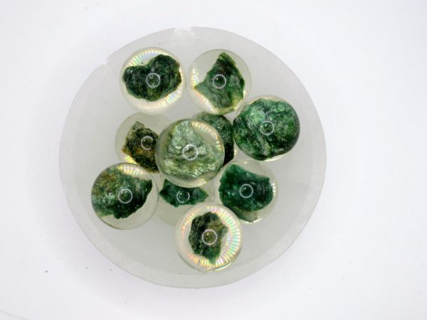 Genuine Acrylic Marble with Fuchsite Mineral for sale 1a