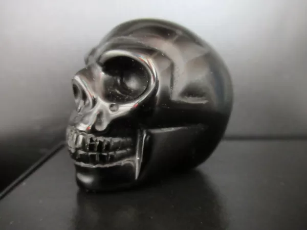 Polished Metaphysical Skull for Sale Basalt #1