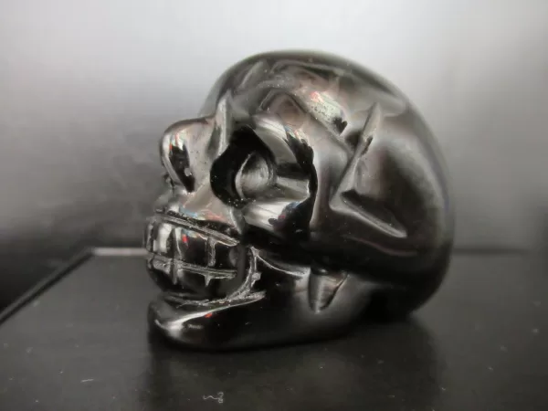 Polished Metaphysical Skull for Sale Basalt #3