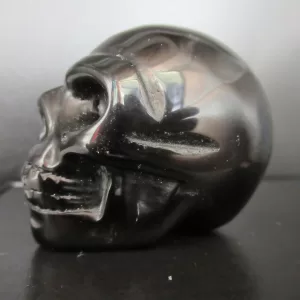 Polished Metaphysical Skull for Sale Basalt #4