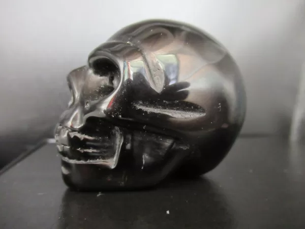 Polished Metaphysical Skull for Sale Basalt #4