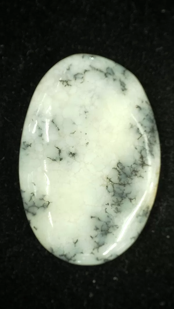 Genuine Dendritic Agate Cabochon #2 For Sale