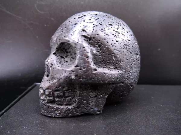 Polished Metaphysical Skull for Sale Lava Stone #1