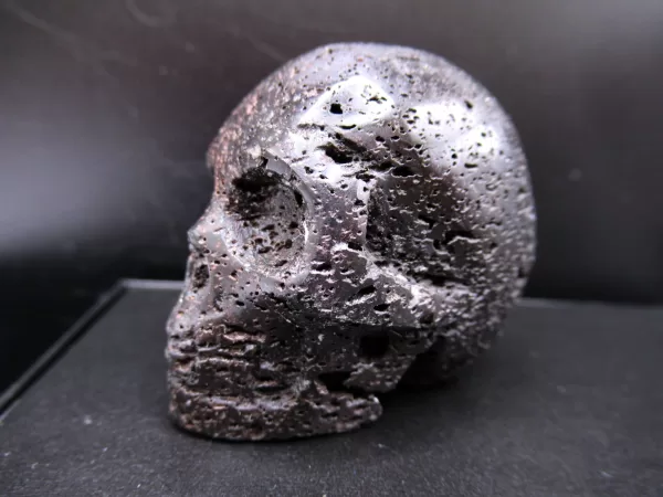 Polished Metaphysical Skull for Sale Lava Stone #3