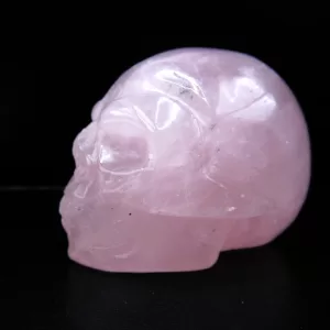 Polished Skull for Sale Rose Quartz #2