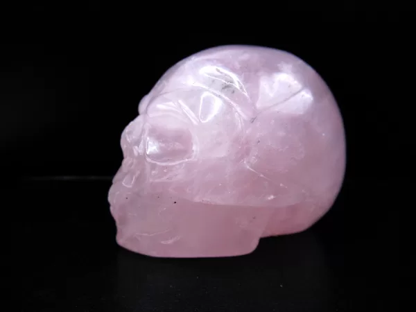 Polished Skull for Sale Rose Quartz #2