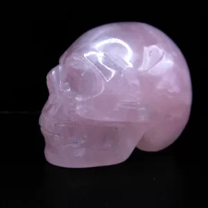 Polished Skull for Sale Rose Quartz #3