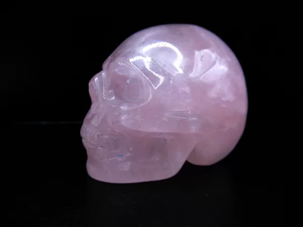 Polished Skull for Sale Rose Quartz #3