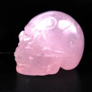 Polished Skull for Sale Rose Quartz #4