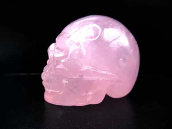 Polished Skull for Sale Rose Quartz #4