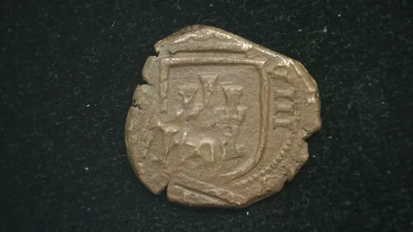 Genuine Spanish Pirate Age or Blanca Coin for Sale from Spain #32