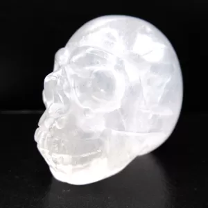 Polished Skull for Sale White Quartz #3