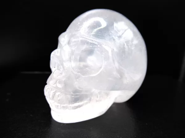 Polished Skull for Sale White Quartz #4