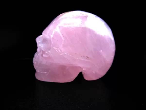 Polished Skull for Sale Rose Quartz #1