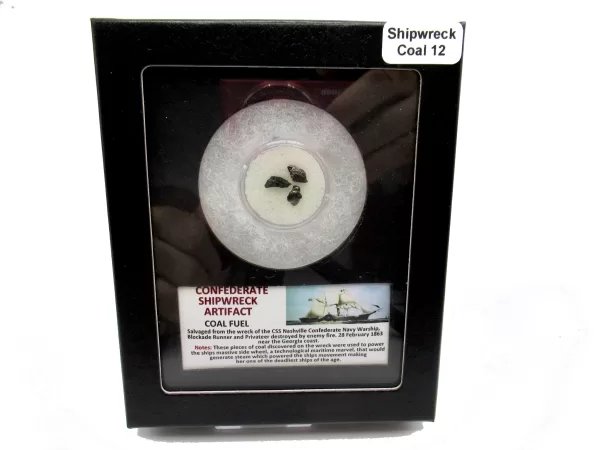 Genuine Confederate Shipwreck Artifact Coal for Sale #12