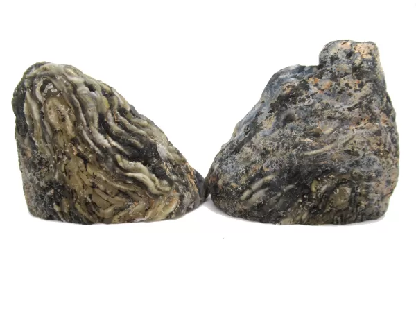 Genuine Jurassic Age Brazilian Geode Pair For Sale from Brazil #11