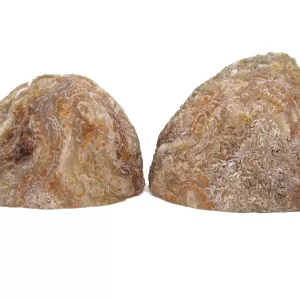 Genuine Jurassic Age Brazilian Geode Pair For Sale from Brazil #15