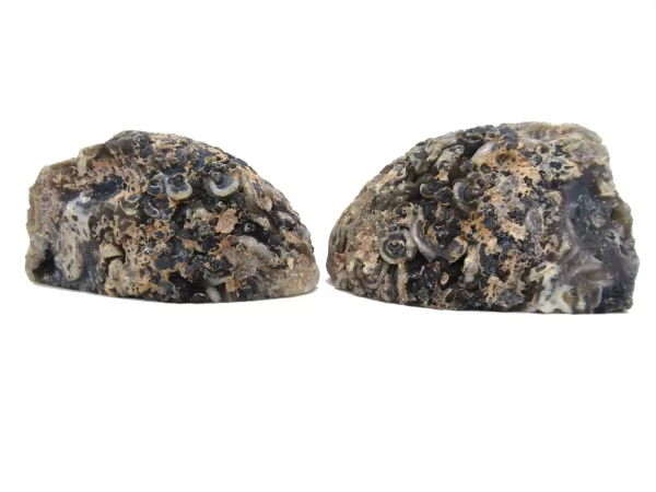 Genuine Jurassic Age Brazilian Geode Pair For Sale from Brazil #20