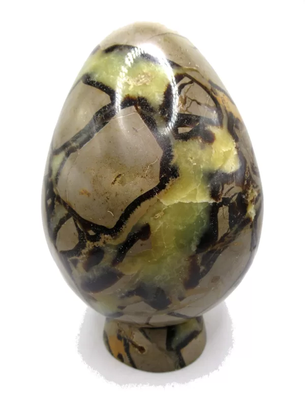 Genuine Jurassic Age Polished Septarian Egg Mineral For Sale from Madagascar #5