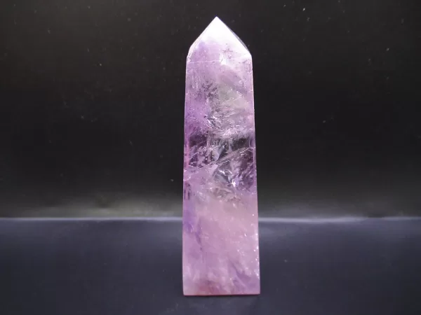 Genuine Amethyst Metaphysical Obelisk For Sale #1