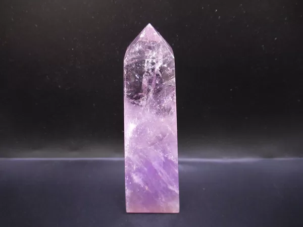 Genuine Amethyst Metaphysical Obelisk For Sale #2a