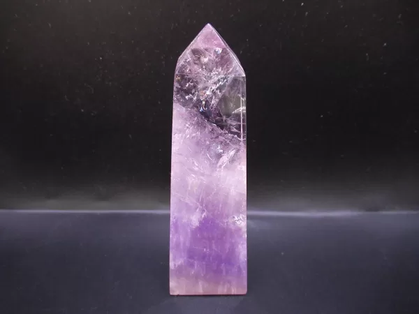 Genuine Amethyst Metaphysical Obelisk For Sale #2b