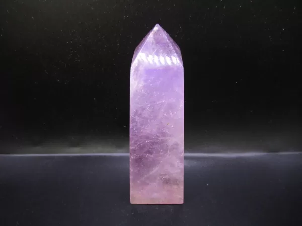 Genuine Amethyst Metaphysical Obelisk For Sale #4