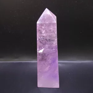 Genuine Amethyst Metaphysical Obelisk For Sale #5