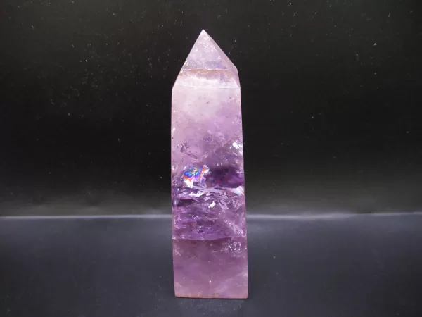 Genuine Amethyst Metaphysical Obelisk For Sale #7b