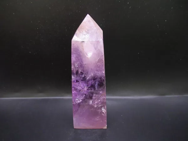 Genuine Amethyst Metaphysical Obelisk For Sale #7c