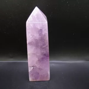 Genuine Amethyst Metaphysical Obelisk For Sale #8